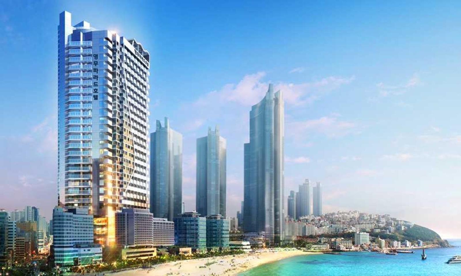 Busan Yeongmu Parade Hotel Haeundae Beach Εξωτερικό φωτογραφία